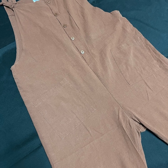 Brown Women's Jumpsuit - Picture 5 of 7